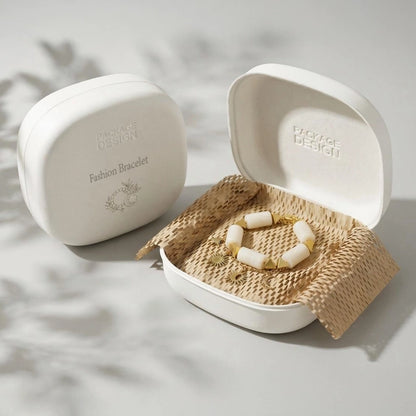 Molded Pulp Watch and Jewelry Eco Friendly Packaging Box