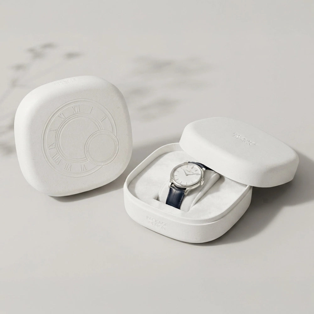 Molded Pulp Watch and Jewelry Eco Friendly Packaging Box
