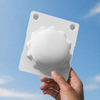 Sun-Shaped Compact Clamshell Sunscreen Packaging Wholesale