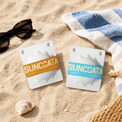 Sun-Shaped Compact Clamshell Sunscreen Packaging Wholesale