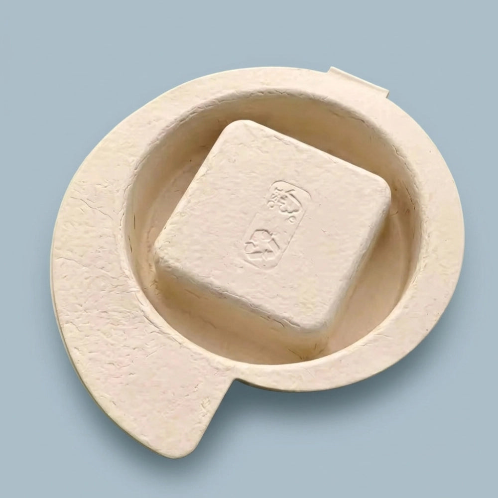 Snail Shell Shape Soap Biodegradable Eco Packaging