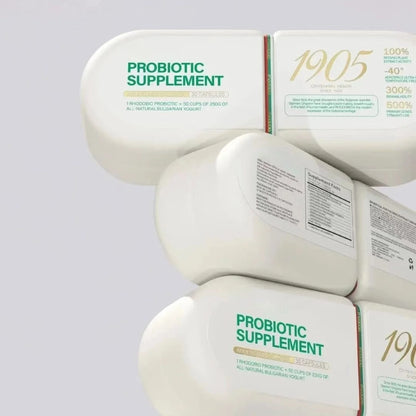 Pill-Shaped Probiotic Supplement Eco Packaging