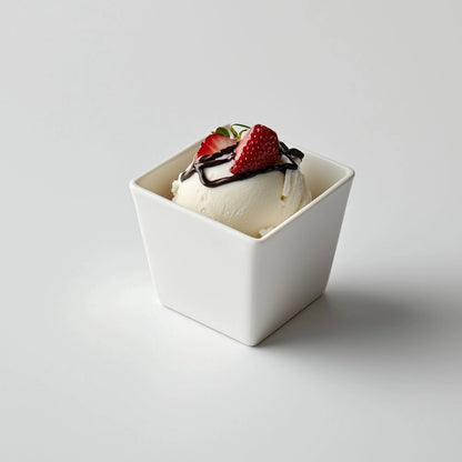 Biodegradable Molded Pulp Disposable Ice Cream Dessert Cup