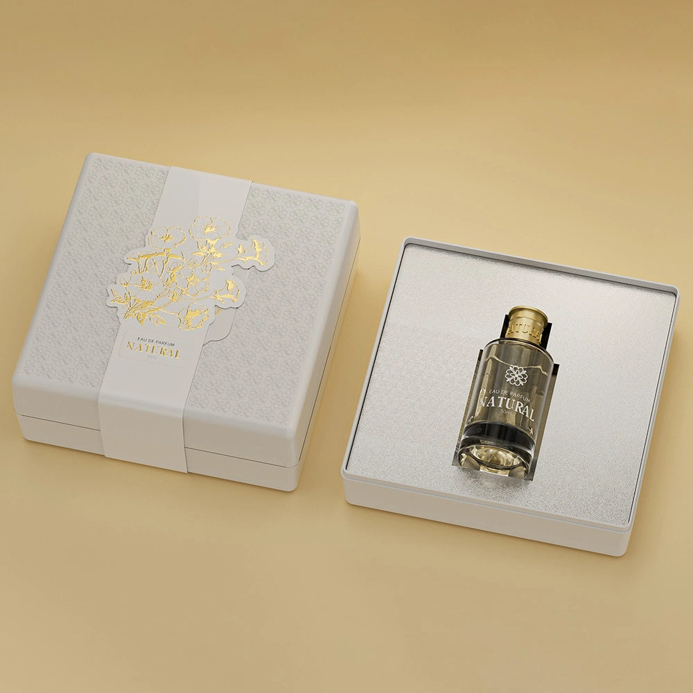 Hot Stamp Gold Geometric Pattern Sustainable Perfume Box