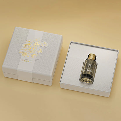 Hot Stamp Gold Geometric Pattern Sustainable Perfume Box