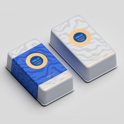 Arabic Pattern Lid Base Perfume Packaging Suppliers