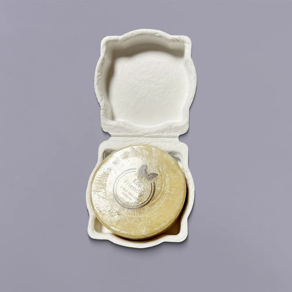 Flower-shaped Soap Molded Pulp Box