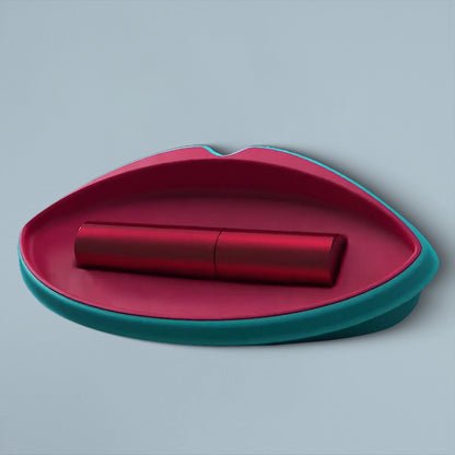 Lip Shaped Pulp Sustainable Lipstick Packaging Box