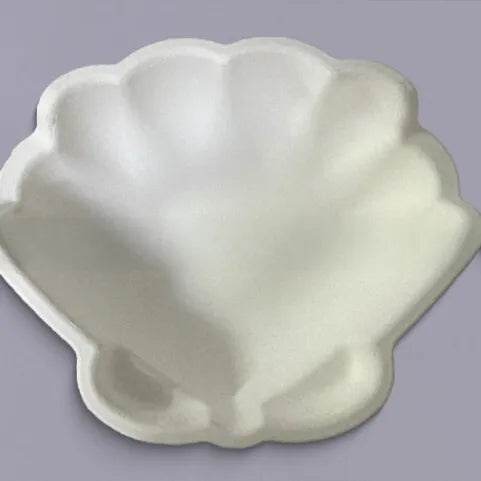 Molded Pulp Shell-Shaped Cat Bed