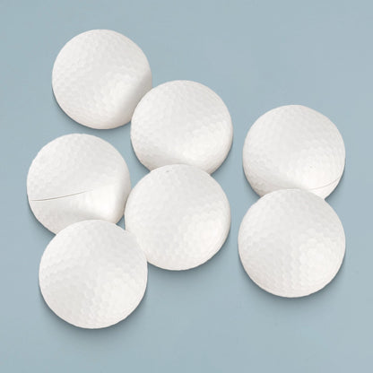 White Sugarcane Fiber Golf Ball Tea Packaging