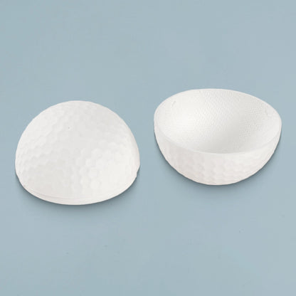 White Sugarcane Fiber Golf Ball Tea Packaging