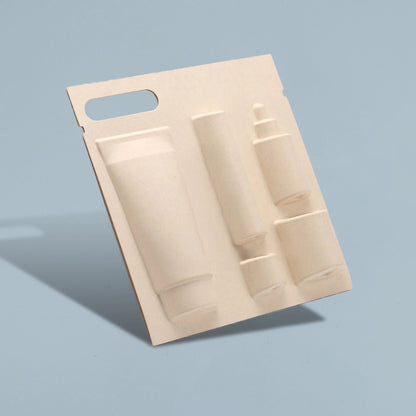 Biodegradable Cosmetic Packaging With Handle