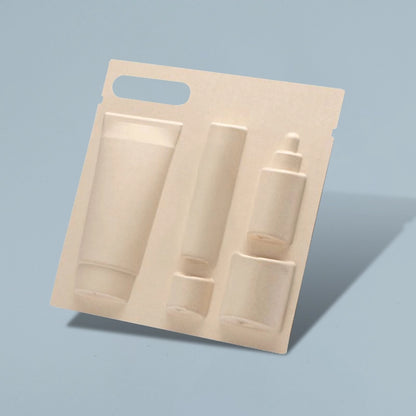 Biodegradable Cosmetic Packaging With Handle