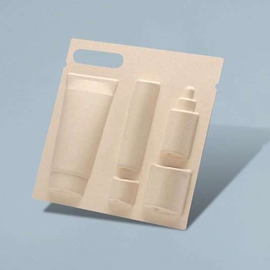 Biodegradable Cosmetic Packaging With Handle