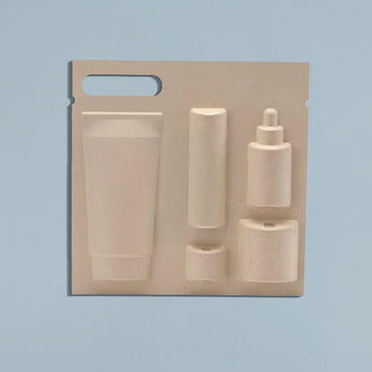 Biodegradable Cosmetic Packaging With Handle
