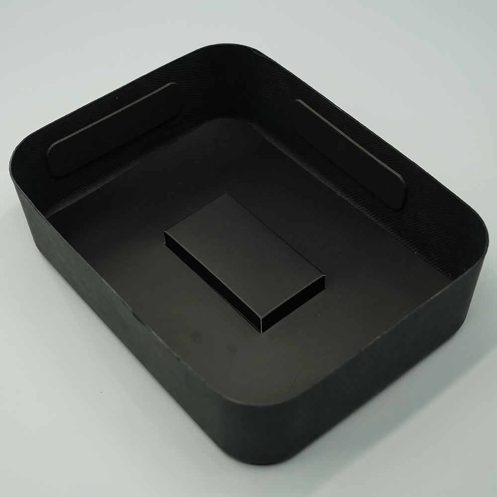 Black Molded Pulp Electronics Packaging