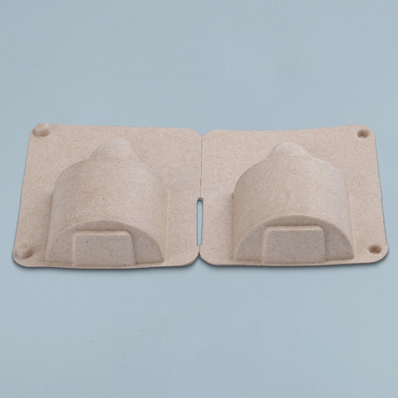 Clamshell Bagasse Moulded Pulp Perfume Box