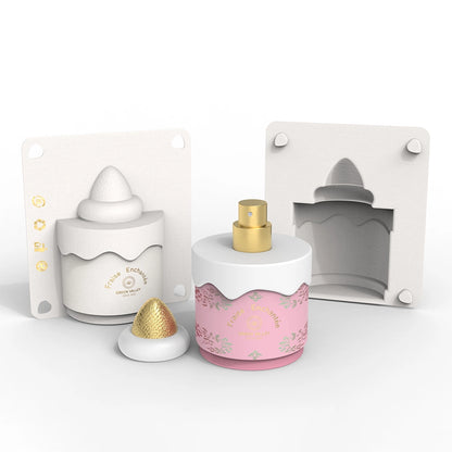 Cupcake Shaped Bagasse Perfume Packaging