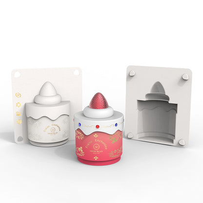 Cupcake Shaped Bagasse Perfume Packaging