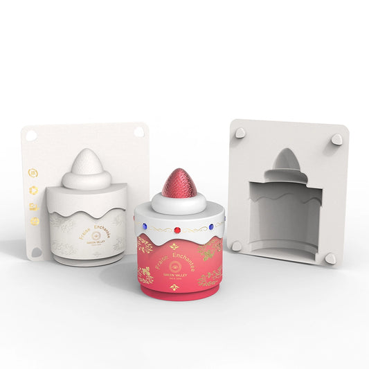 Cupcake Shaped Bagasse Perfume Packaging