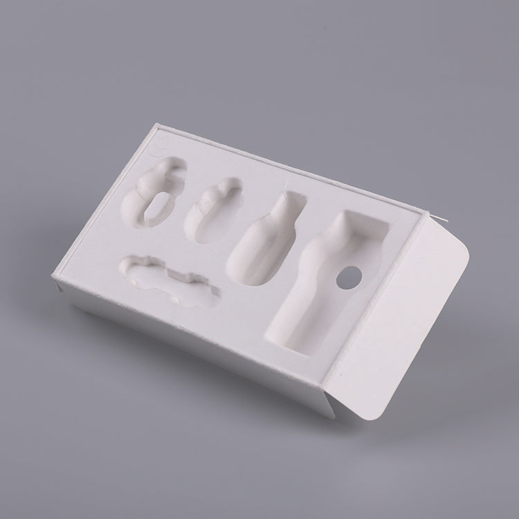 100% Recycled Molded Fiber Watch Gift Set Insert Tray