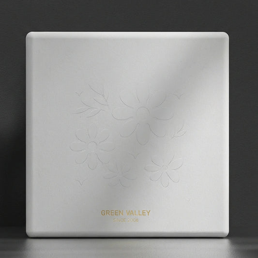 Gold Foil Emboss Floral Molded Pulp Perfume Box