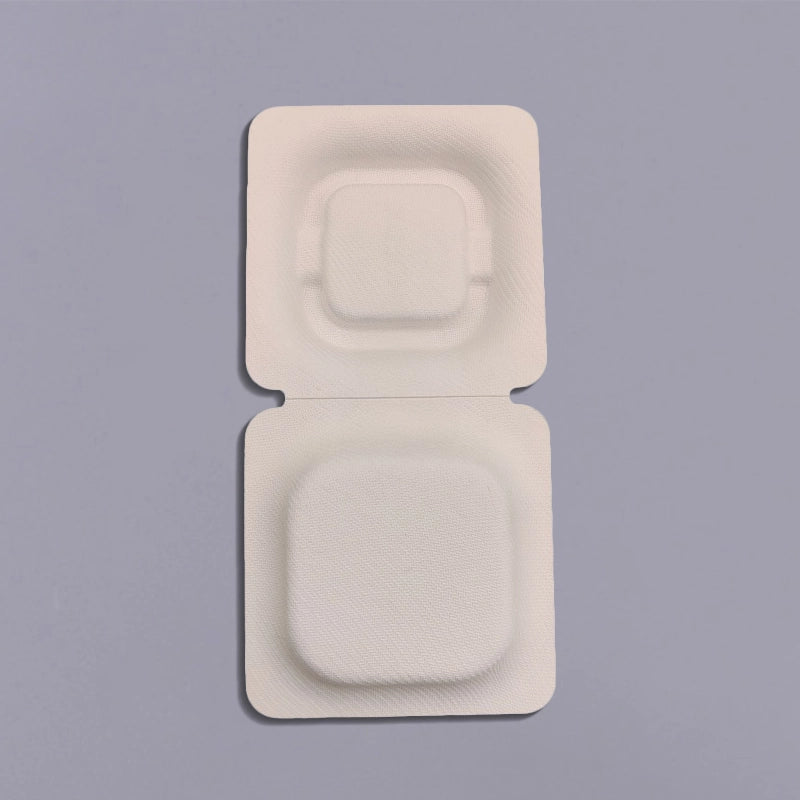 Flip-top Molded Pulp Empty Eye Palette Packaging