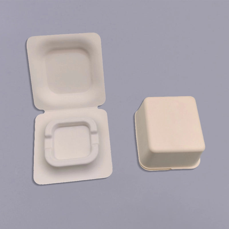 Flip-top Molded Pulp Empty Eye Palette Packaging