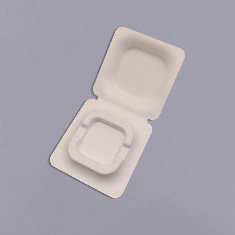 Flip-top Molded Pulp Empty Eye Palette Packaging