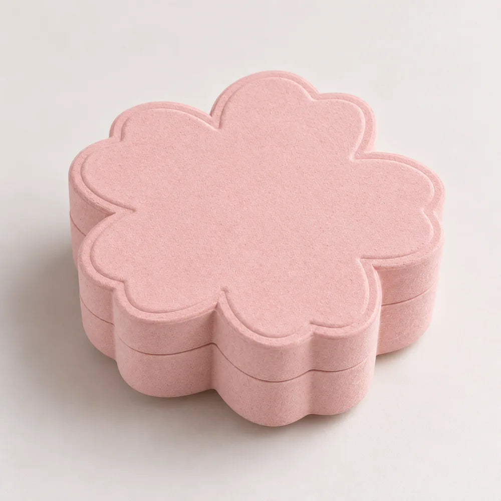 Flower-shaped Soap Molded Pulp Box