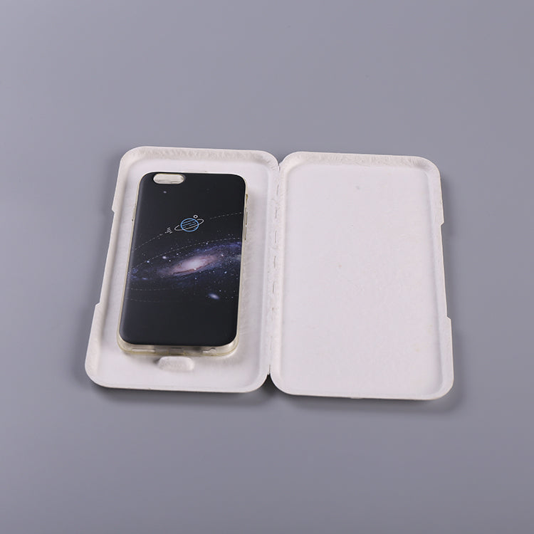 Recycle Molded Pulp Phone case Packaging For Iphone 15 14Pro
