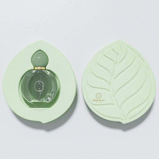 Leaf Shape Embossed Perfume Packaging