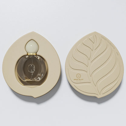 Leaf Shape Embossed Perfume Packaging