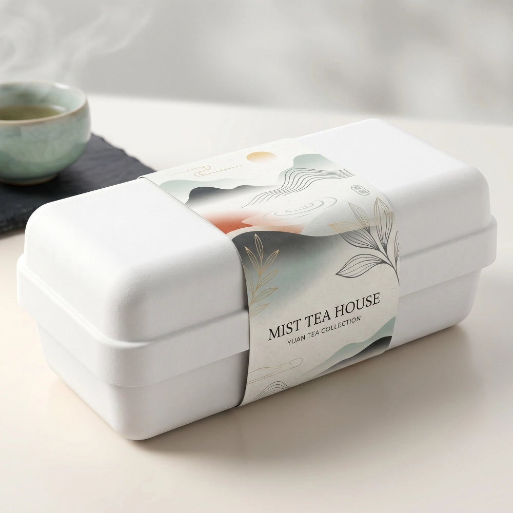Elegant Chinese-Style Biodegradable Tea Bag Packaging