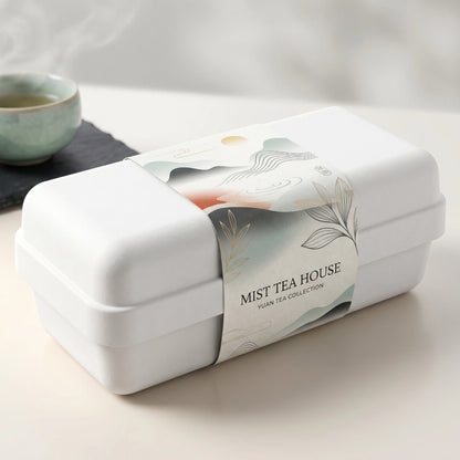 Elegant Chinese-Style Biodegradable Tea Bag Packaging