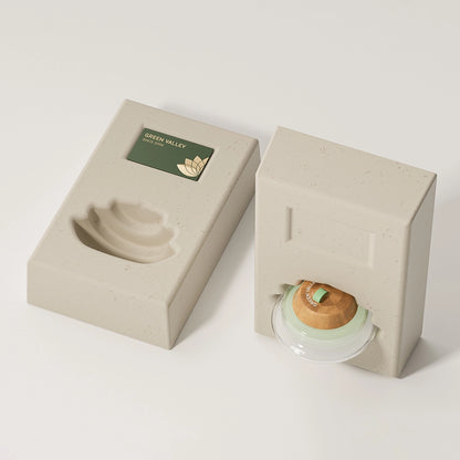 Botella de agua de papel personalizada, ecológica, para champú