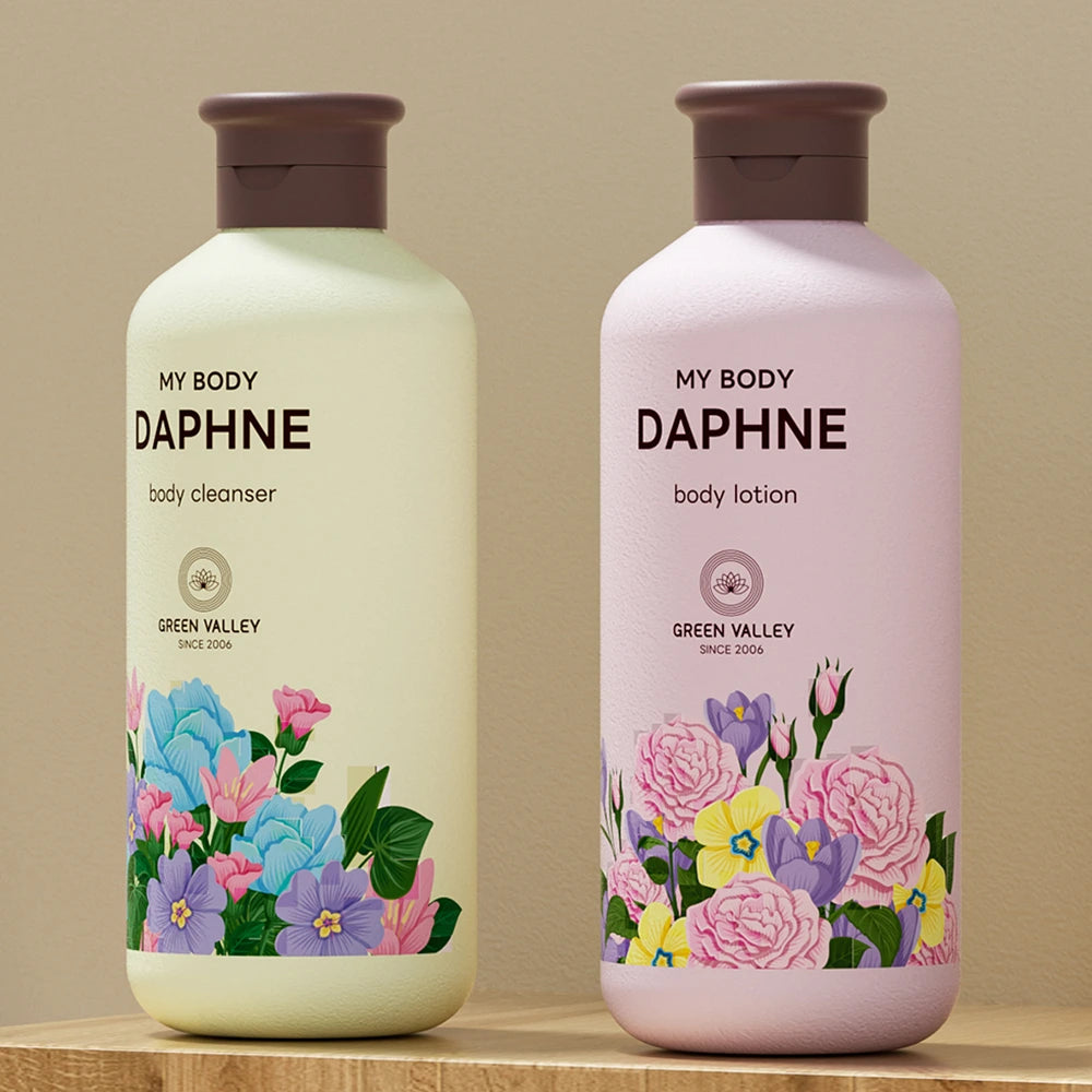 Body Wash & Shampoo bottle