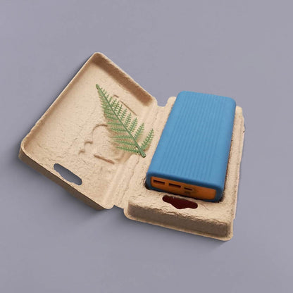 Dry Press Brown Molded Pulp Insert for Power Bank