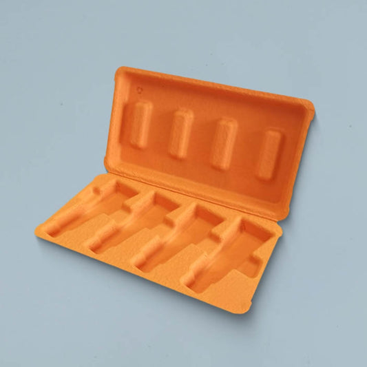 Sustainable Cosmetic Dry Pressed Paper Trays