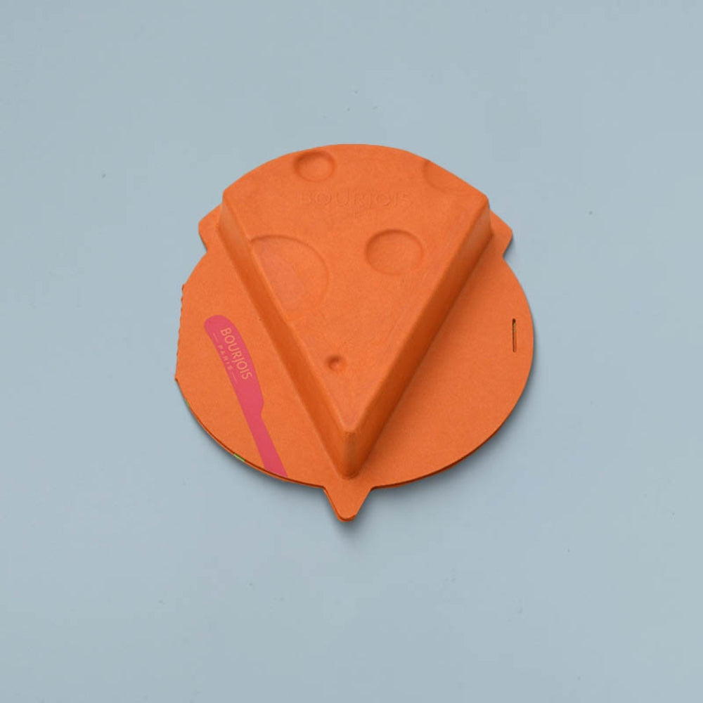 Orange Special Cheese-shape Cosmetic Pulp Box