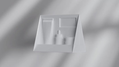 Clamshell Cosmetic Molded Pulp Bagasse Packaging