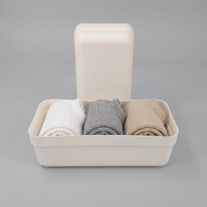 3 Slots Molded Pulp Clothing Socks Box
