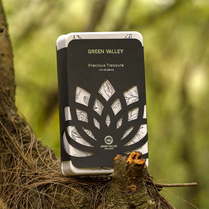 Blue Floral Style Elegant Perfume Packaging