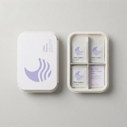 Pink Sleeve Supplement Packaging
