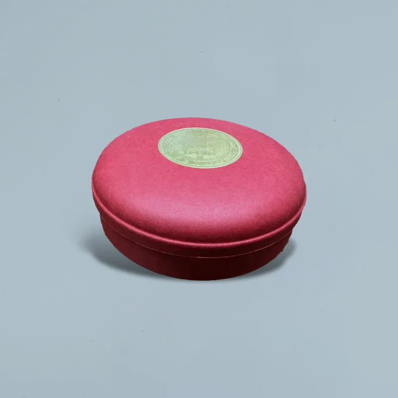 Sustainable Red Commemorative Coin Gift Box