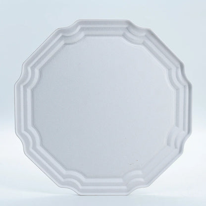 Round Lid Base Molded Pulp Box For Tea