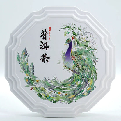 Round Lid Base Molded Pulp Box For Tea