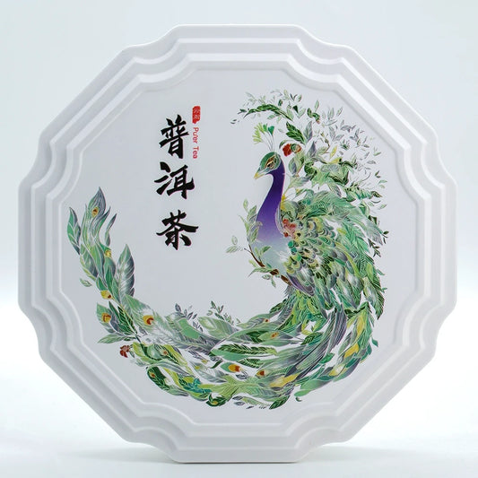 Round Lid Base Molded Pulp Box For Tea