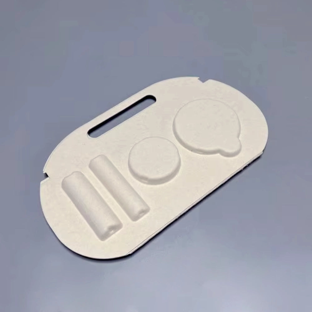 White Pulp Cosmetic Carrier Sustainable Handle Packaging