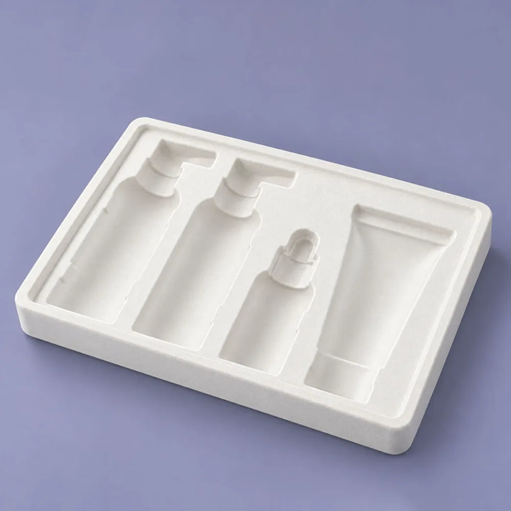 Packaging Pulp Paper Insert Tray For Skincare